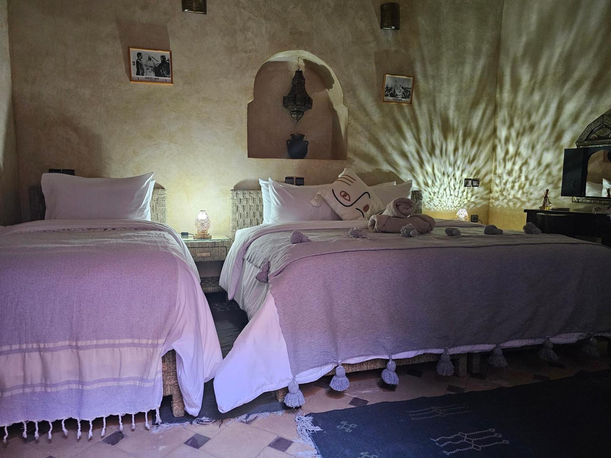 Kasbah La Cigogne Bed & Breakfast Аит Бен Хаду Екстериор снимка